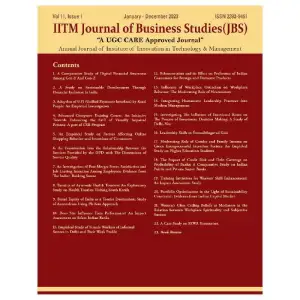 IITM Journal of Business Studies (JBS)