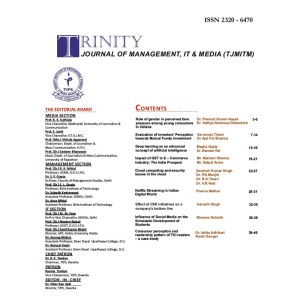 Trinity Journal of Management, IT & Media (TJMITM)